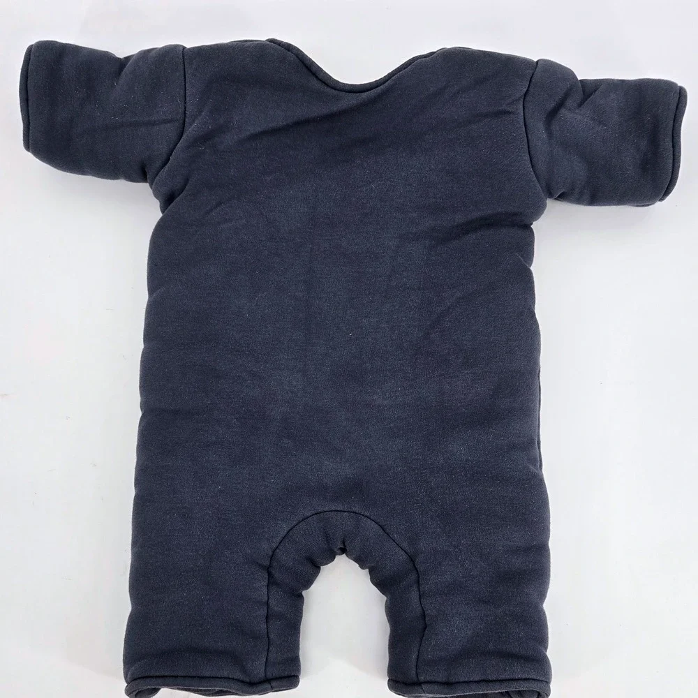 Baby Merlin's Magic Sleepsuit Small 3-6 Months Blue Cotton Swaddle Transition